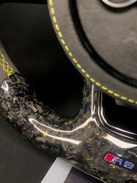 Audi Sportlenkrad Forged Carbon Farbsplitter (LED)