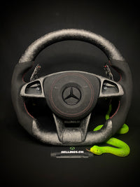Mercedes AMG Sportlenkrad Forged Carbon Matt