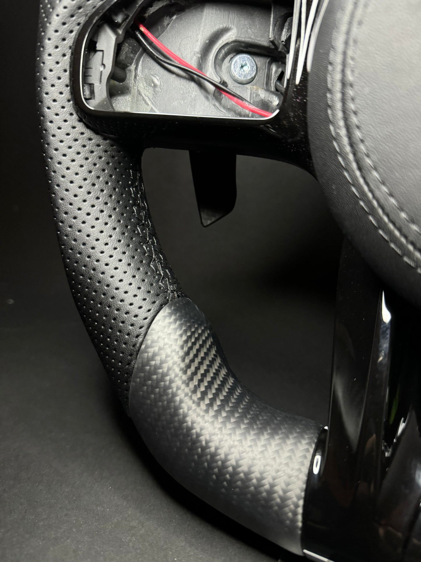 Mercedes AMG Sportlenkrad Carbon Matt (LED)