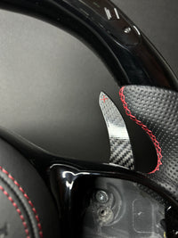 Mercedes AMG Sport Steering Wheel Black LED (Upgrade to Facelift)