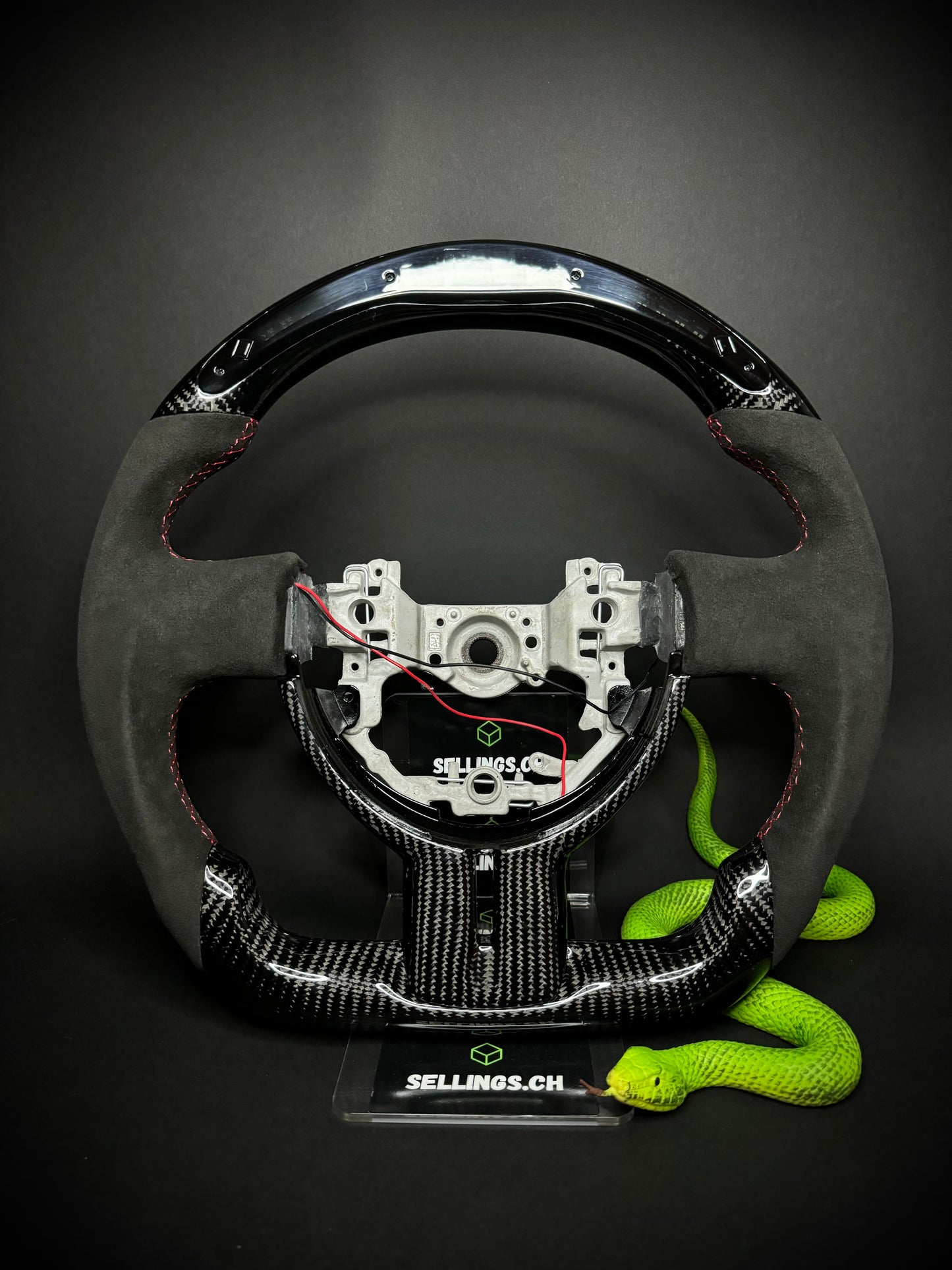 Toyota GT86 Carbon Sports Steering Wheel (LED)