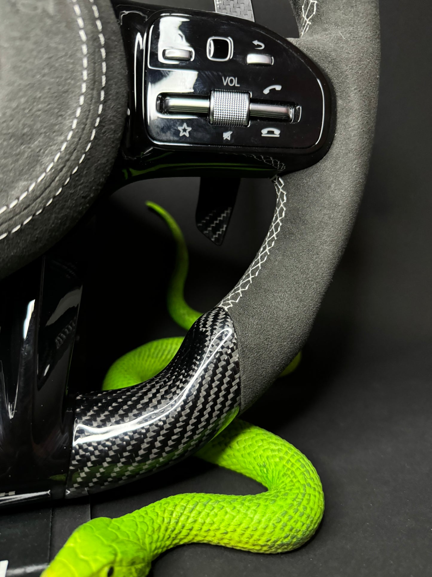 Mercedes AMG Sportlenkrad Carbon (LED)