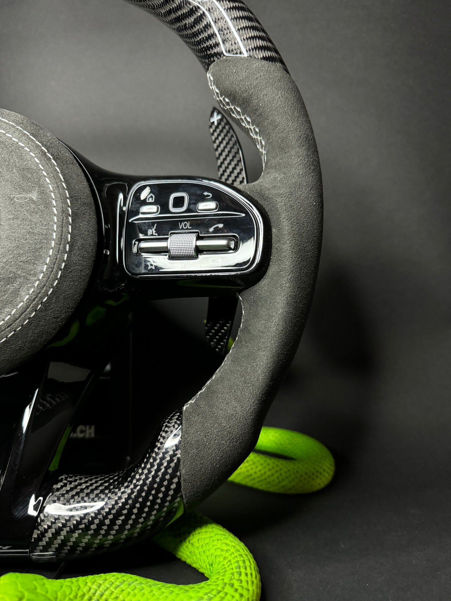 Mercedes AMG Sportlenkrad Carbon (LED)