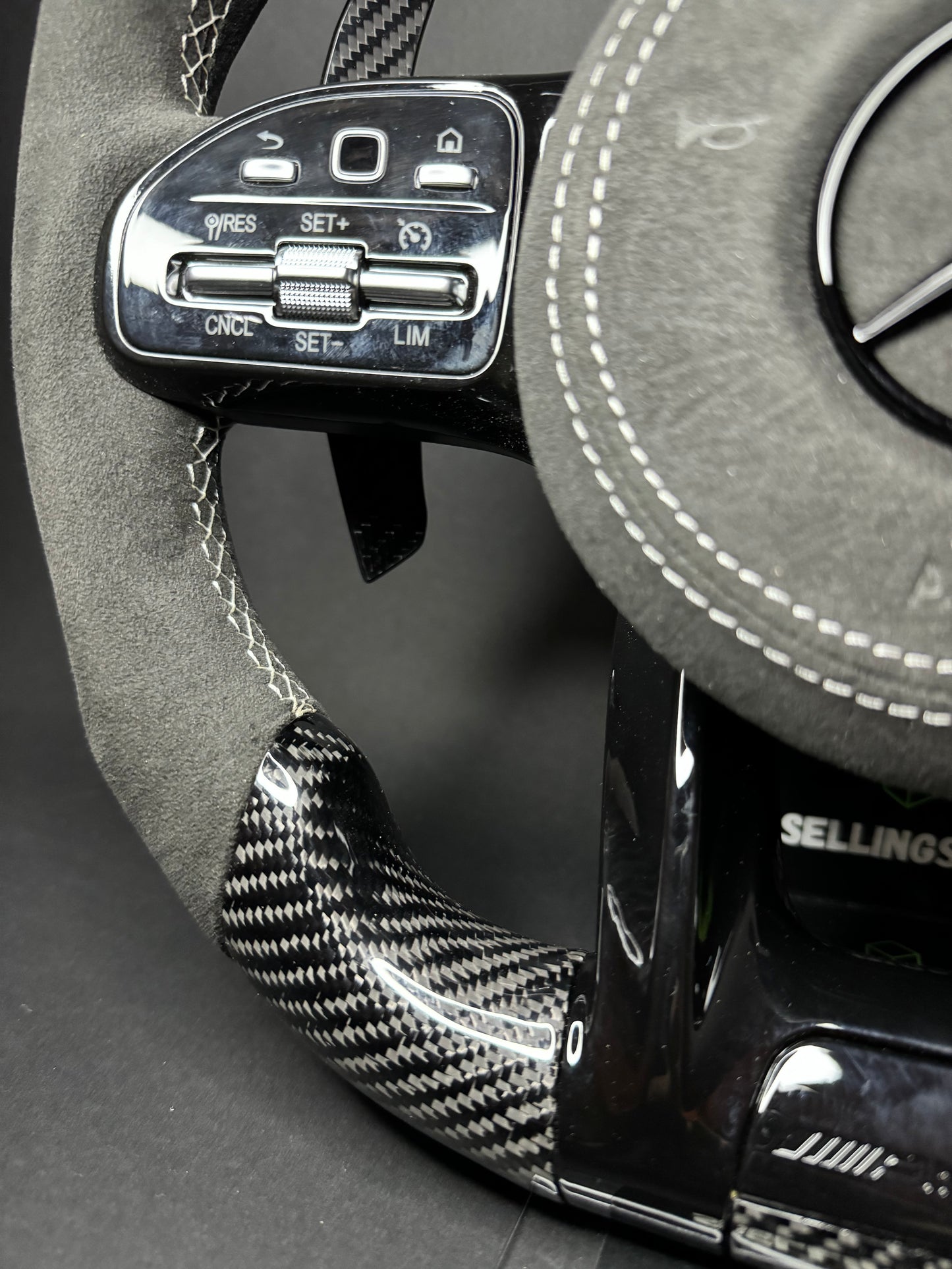 Mercedes AMG Sportlenkrad Carbon (LED)
