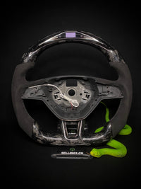 Skoda Sport Steering Wheel Forged Carbon (LED)