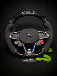 VW Golf 8 Sportlenkrad Carbon R8 (LED)