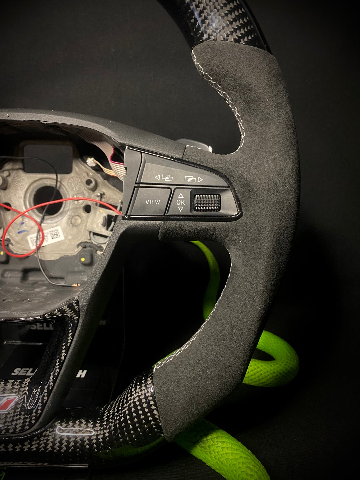 Volant sport Seat en carbone (LED)