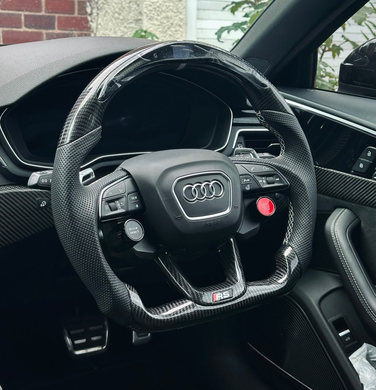 Audi Sportlenkrad Carbon (LED)