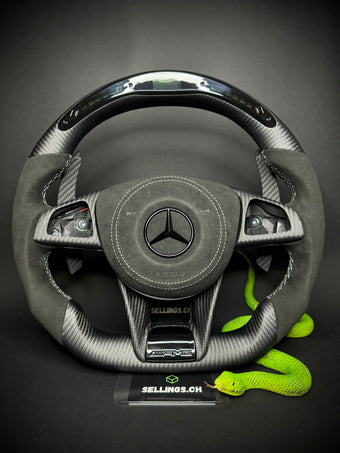 compare product Mercedes AMG Sportlenkrad Carbon Matt (LED)