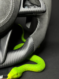 Mercedes AMG Sportlenkrad Carbon Matt (LED)