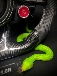 Volant sport Audi carbone (LED)