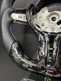 Volant sport BMW Carbone forgé Série F