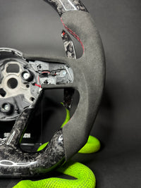 Volant sport Audi carbone forgé