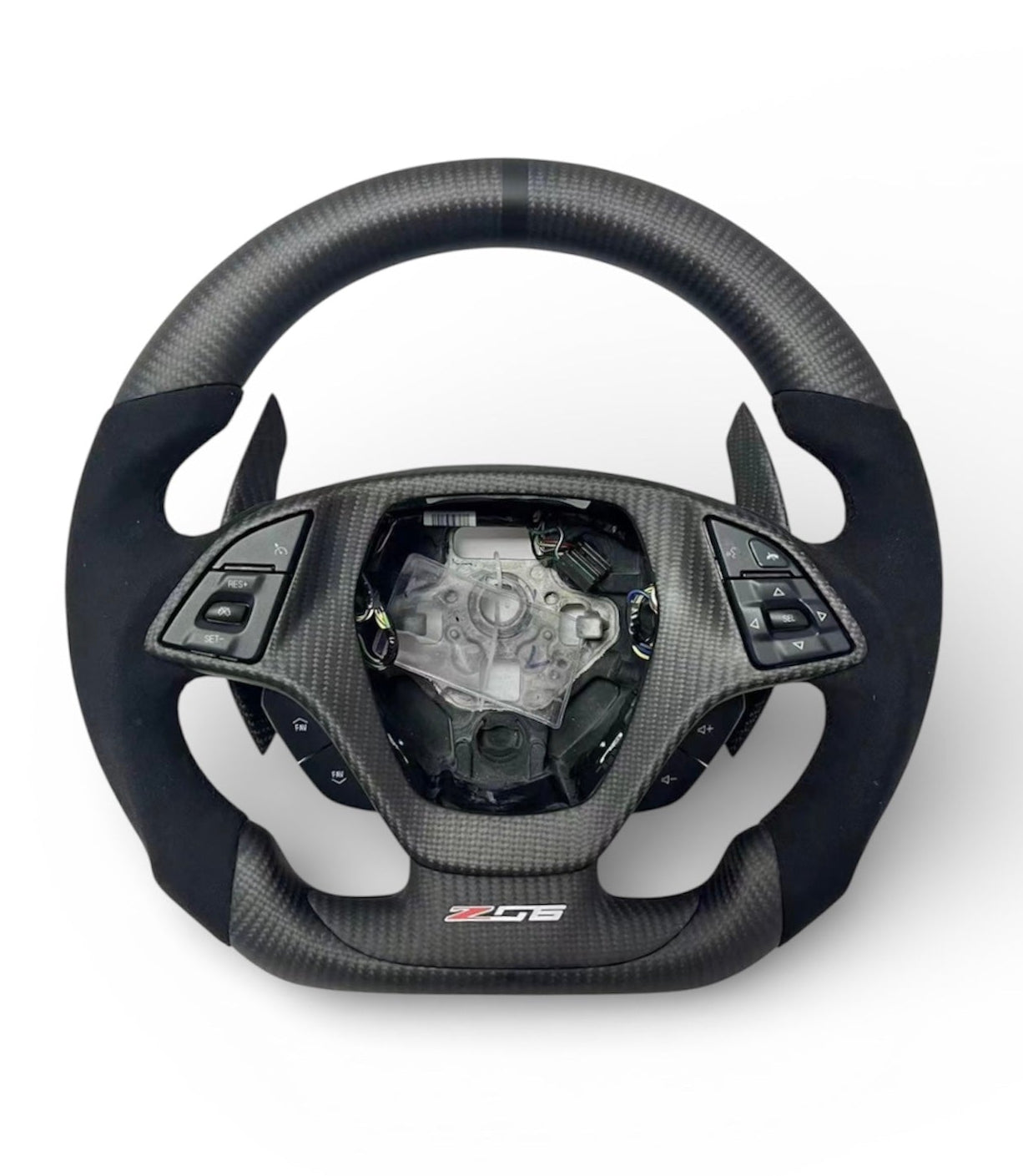 Corvette Sport Steering Wheel Carbon Matte