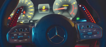 compare product Mercedes LED-Schaltwippen