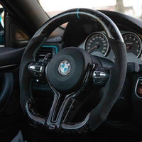 Volant sport BMW Carbone forgé Série F