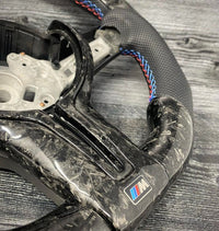 Volant sport BMW Carbone forgé Série F