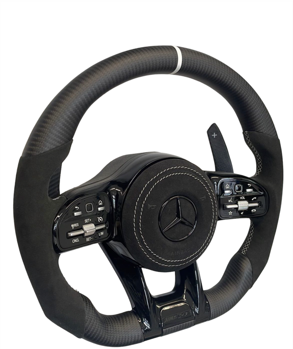 Mercedes AMG Sportlenkrad Carbon Matt