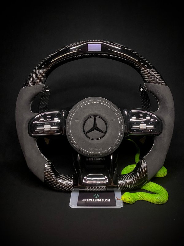 Mercedes AMG Sportlenkrad Carbon (Upgrade)